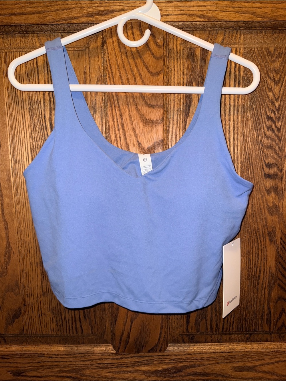 lululemon athletica Periwinkle V-Neck Crop Tank